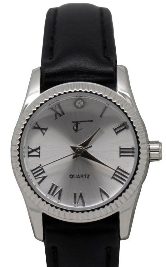 Thomas Calvi Quartz Silver Small Round Face Ladies Watch TCW240A