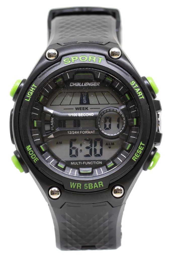 Challenger Waterproof Digital Chronograph Swi