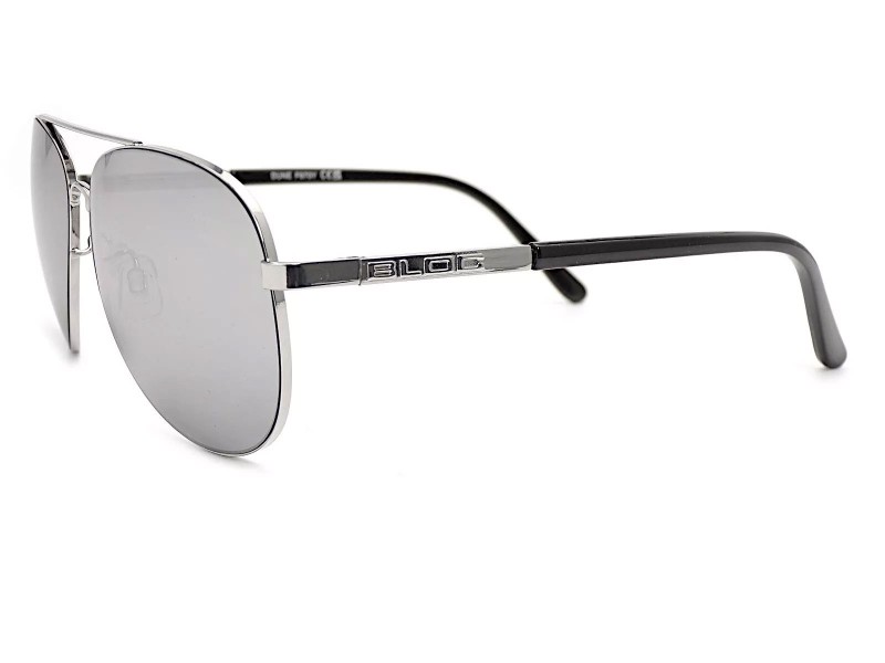 Bloc Dune F670 Silver Pilot Style Sunglasses 